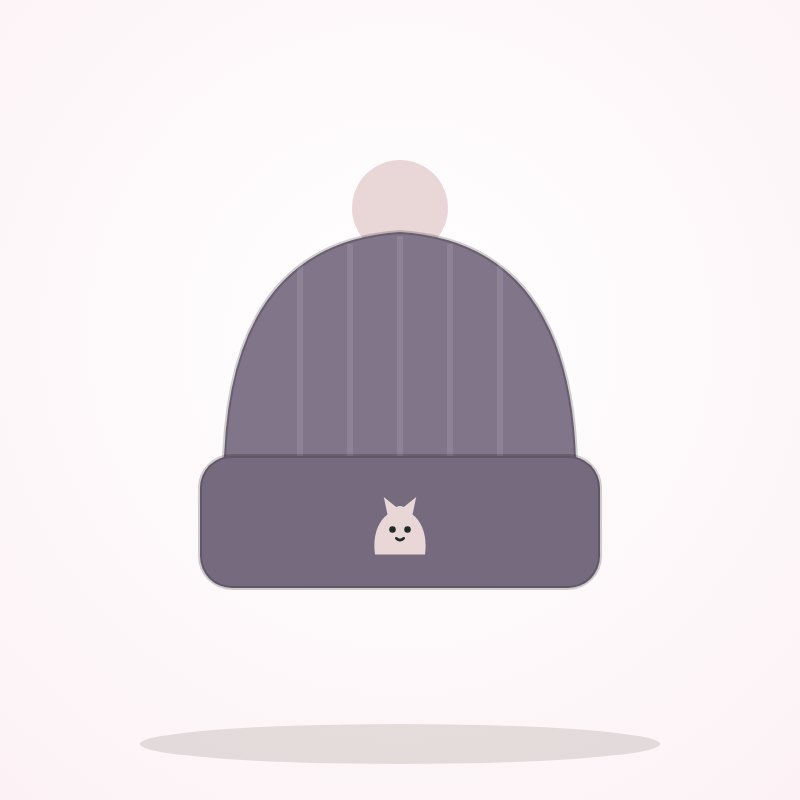 Whisker Knit Beanie – Cat Lover Goo Look - Image 2