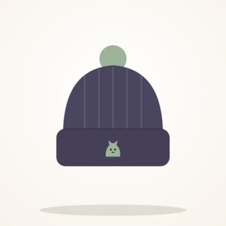 Whisker Knit Beanie – Cat Lover Goo Look