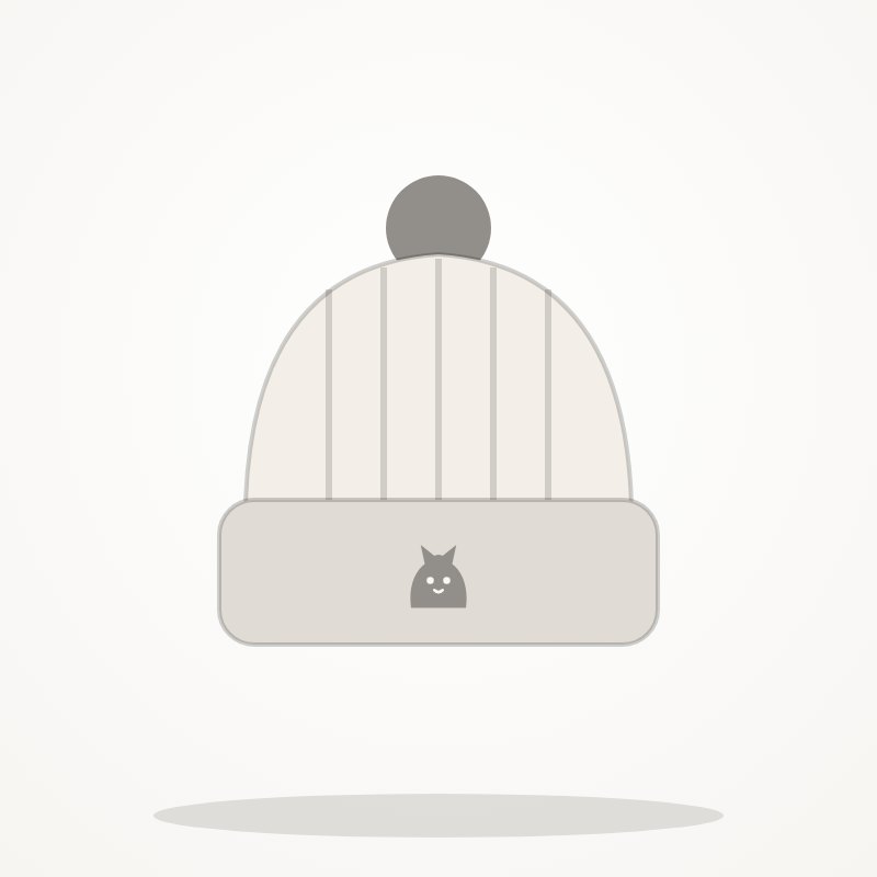 Whisker Knit Beanie – Cat Lover Goo Look - Image 4