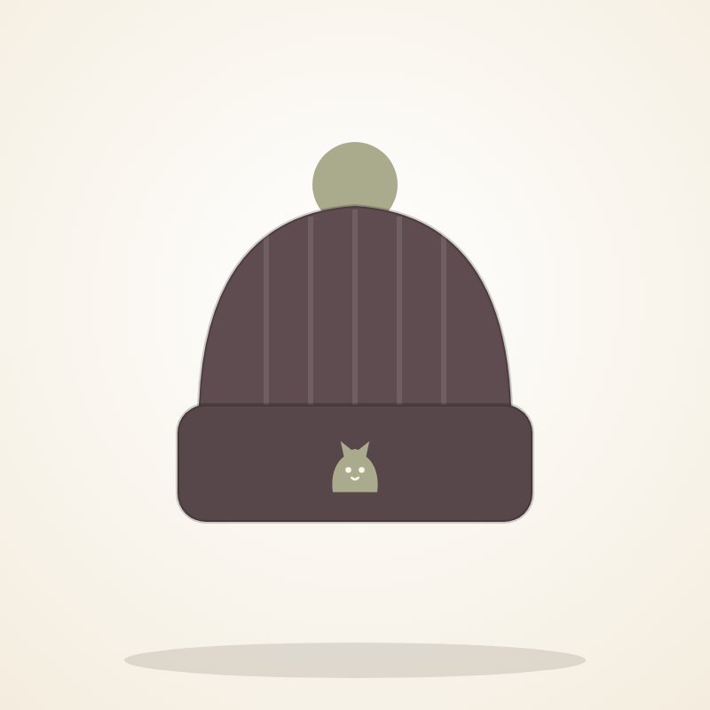 Whisker Knit Beanie – Cat Lover Goo Look - Image 5