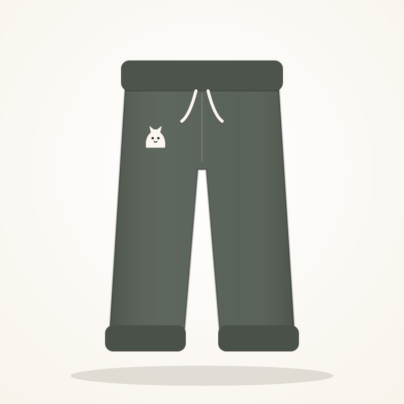 Lounge Day Pants – Cat Lover Goo Look