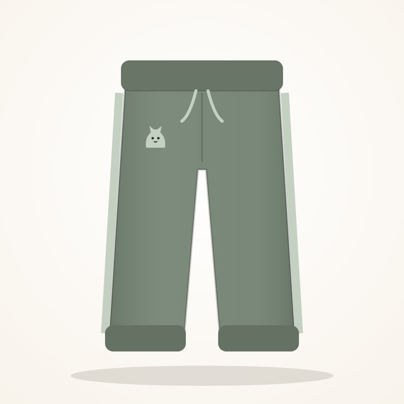 Lounge Day Pants – Cat Lover Goo Look - Image 3