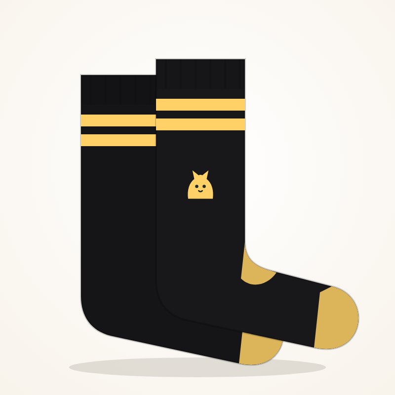 Catnap Crew Socks – Cat Lover Goo Look - Image 6