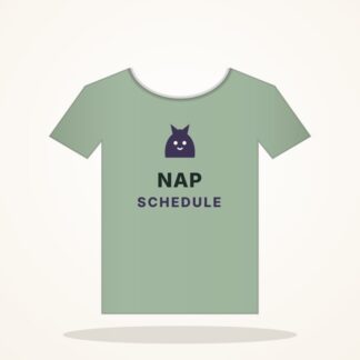 Nap Schedule Tee – Cat Lover Goo Look