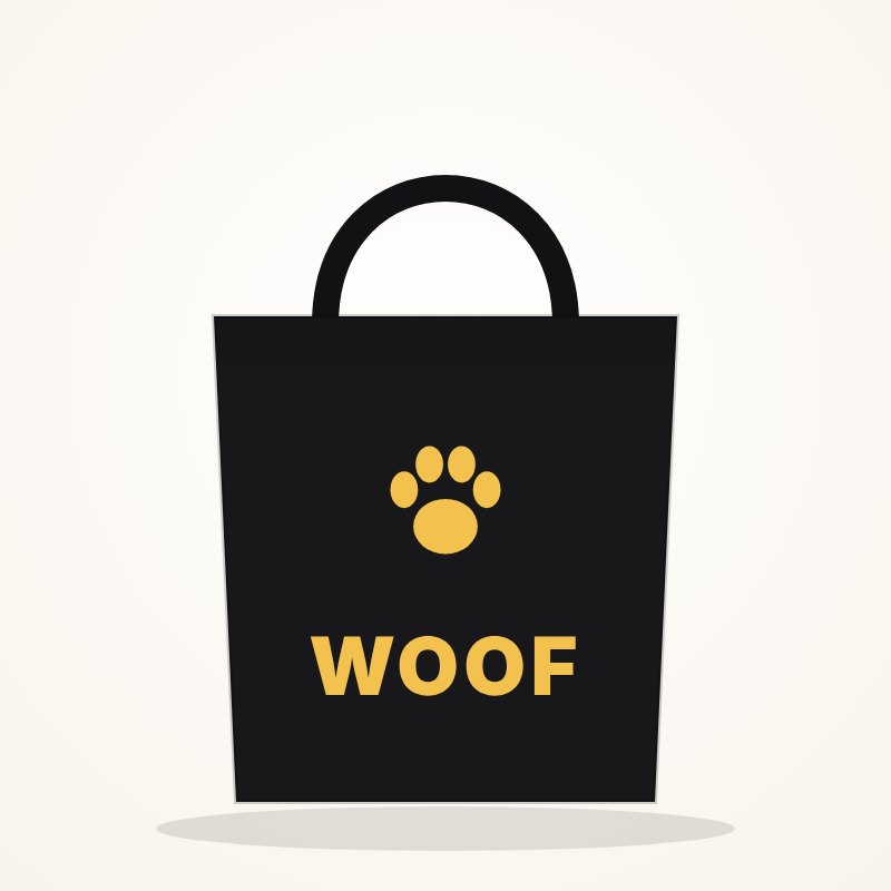 Treat Pocket Tote – Dog Lover Goo Look - Image 6