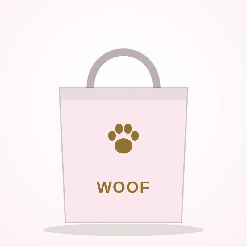 Treat Pocket Tote – Dog Lover Goo Look - Image 2