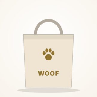 Treat Pocket Tote – Dog Lover Goo Look