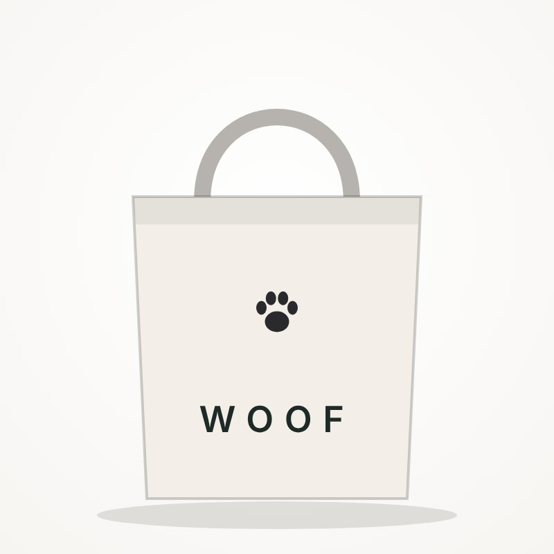 Treat Pocket Tote – Dog Lover Goo Look - Image 4