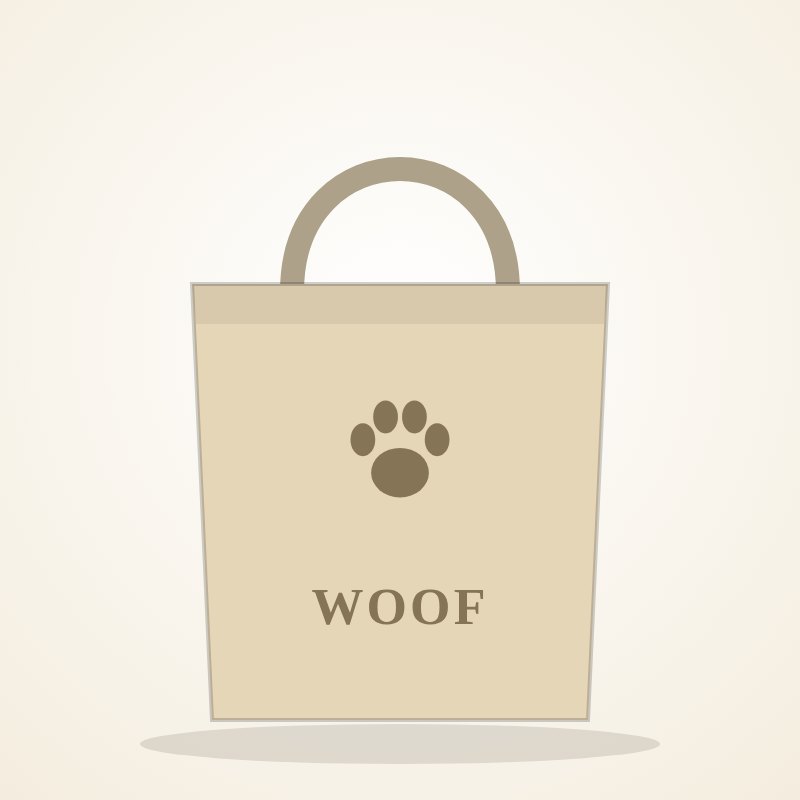 Treat Pocket Tote – Dog Lover Goo Look - Image 5