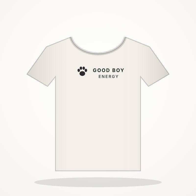 Good Boy Energy Tee – Dog Lover Goo Look - Image 4
