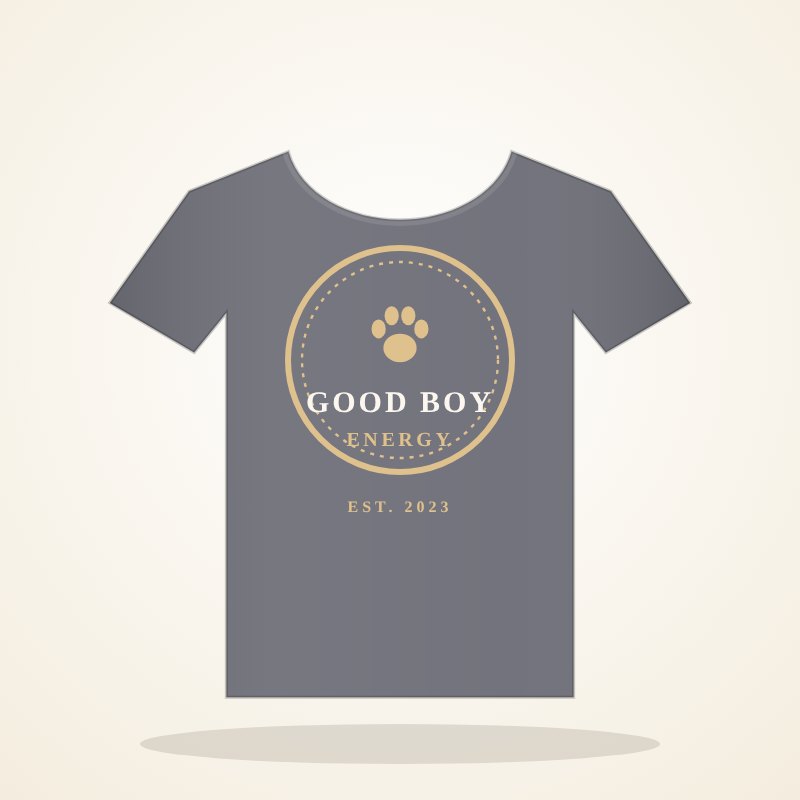 Good Boy Energy Tee – Dog Lover Goo Look - Image 5