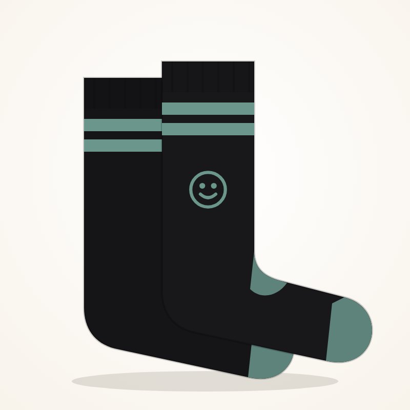 Everyday Crew Socks – Everyday Goo Look - Image 6