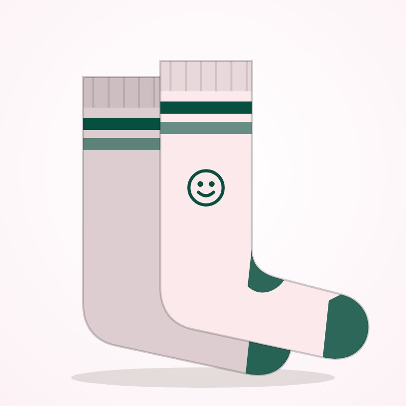 Everyday Crew Socks – Everyday Goo Look - Image 2