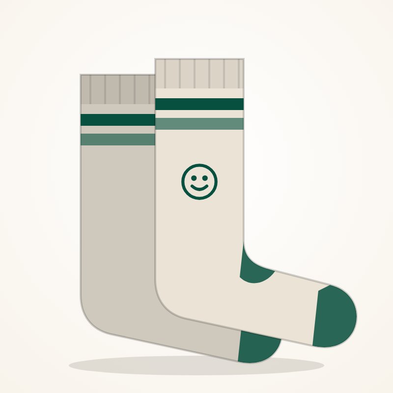 Everyday Crew Socks – Everyday Goo Look