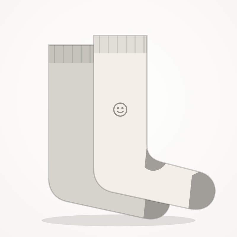 Everyday Crew Socks – Everyday Goo Look - Image 4