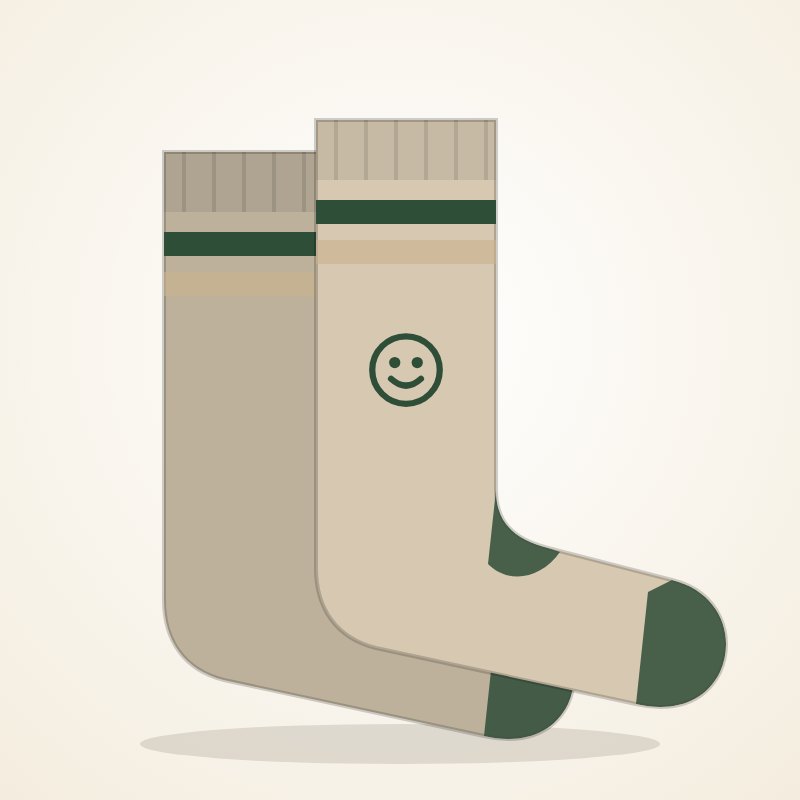 Everyday Crew Socks – Everyday Goo Look - Image 5