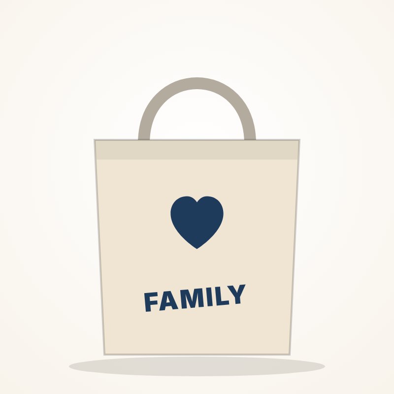 Family Tote Bag – Family Goo Look - Image 3
