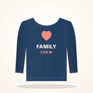 Family Crew Sweatshirt – Family Goo Look