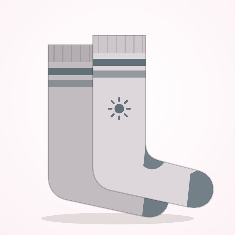 Stretch Sport Socks – Fitness Goo Look - Image 2