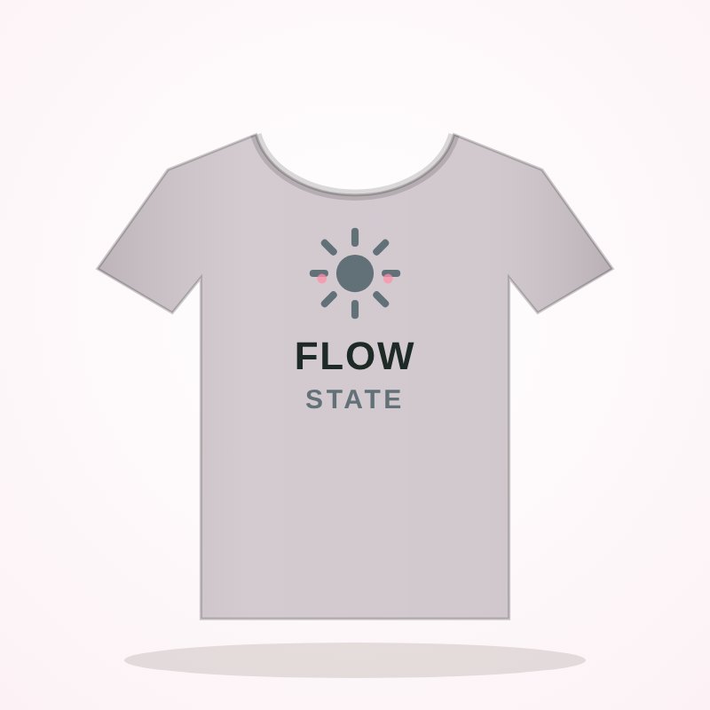 Flow State Tee – Fitness Goo Look - Image 2