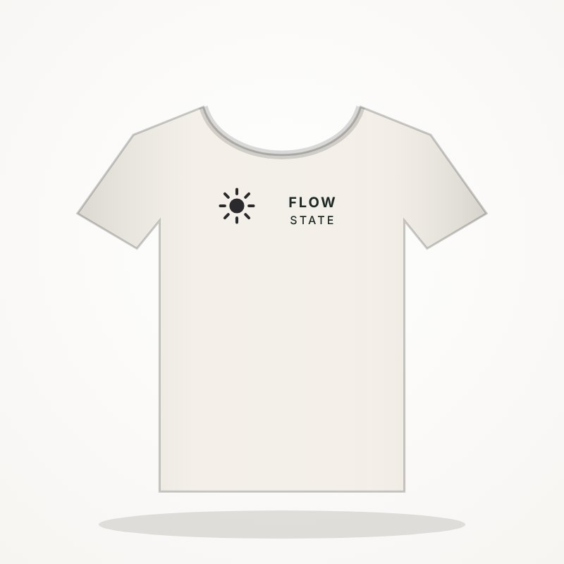 Flow State Tee – Fitness Goo Look - Image 4