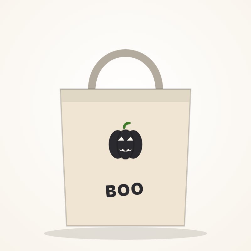 Trick-or-Tote Bag – Halloween Goo Look - Image 3