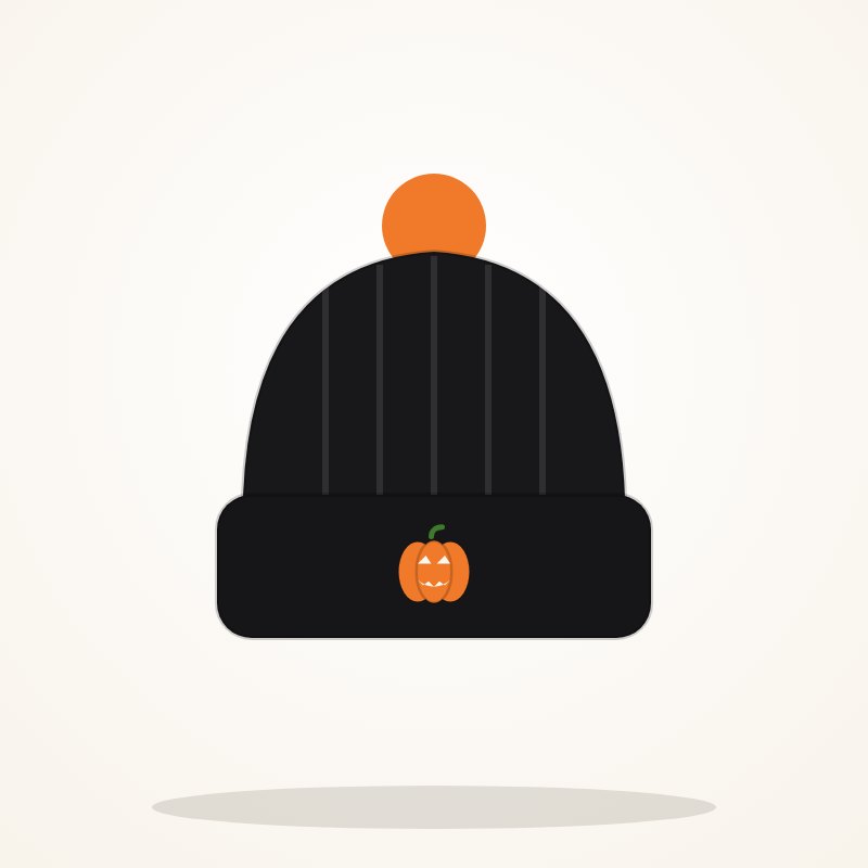 Pumpkin Patch Beanie – Halloween Goo Look - Image 6