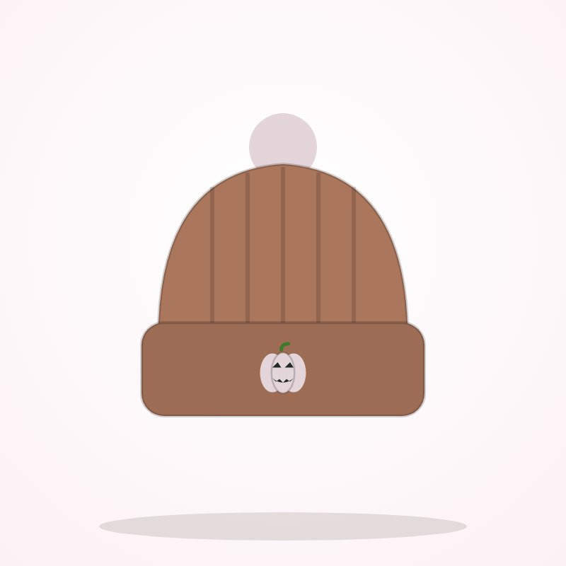 Pumpkin Patch Beanie – Halloween Goo Look - Image 2