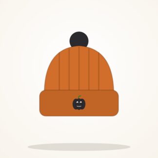 Pumpkin Patch Beanie – Halloween Goo Look