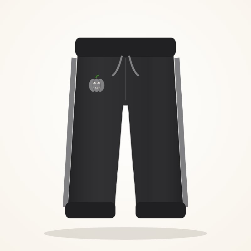 Midnight Jogger Pants – Halloween Goo Look - Image 3