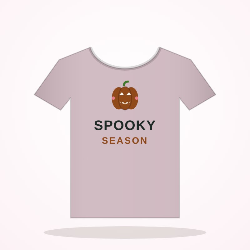 Spooky Season Crew T-Shirt – Halloween Goo Look - Image 2
