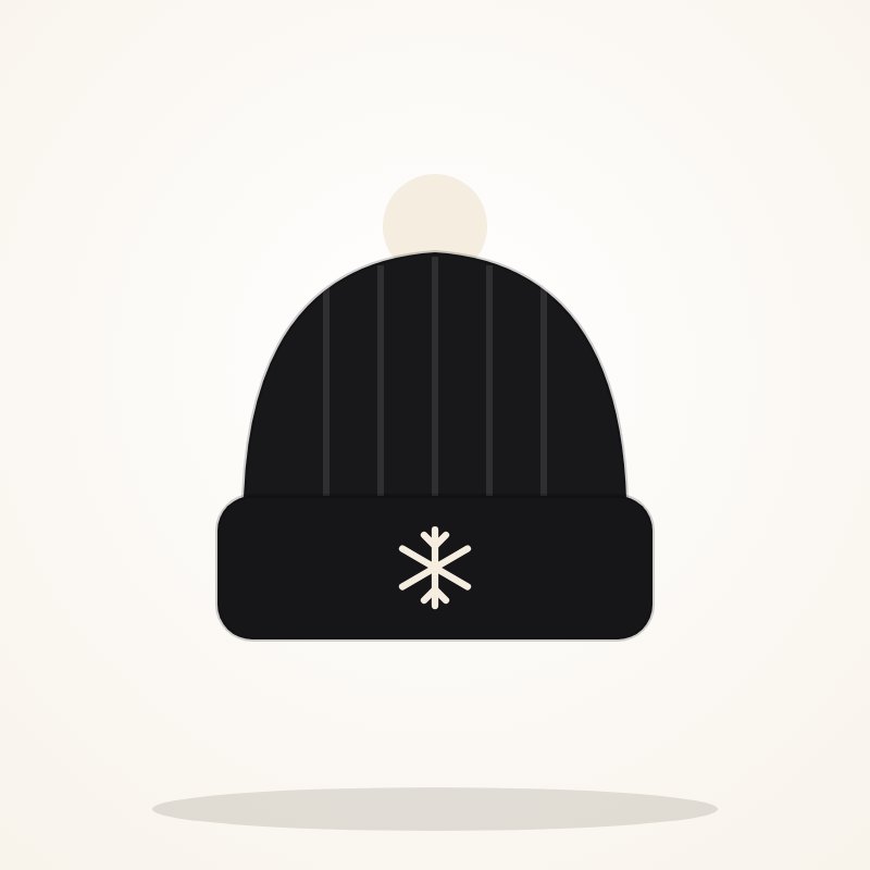 Snowfall Beanie – Holiday Goo Look - Image 6