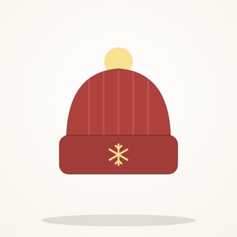 Snowfall Beanie – Holiday Goo Look - Image 3