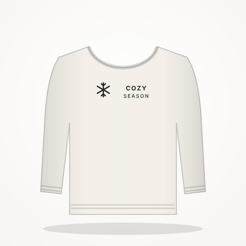 Cozy Season Sweatshirt – Holiday Goo Look - Image 4